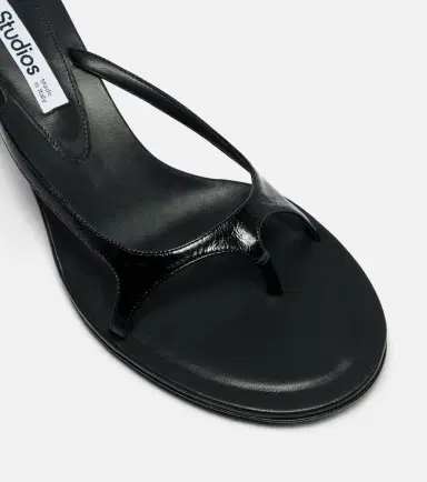 Acne Studios 60 patent leather sandals | Thumbnail 3