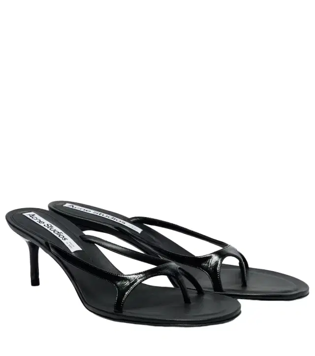 Acne Studios 60 patent leather sandals