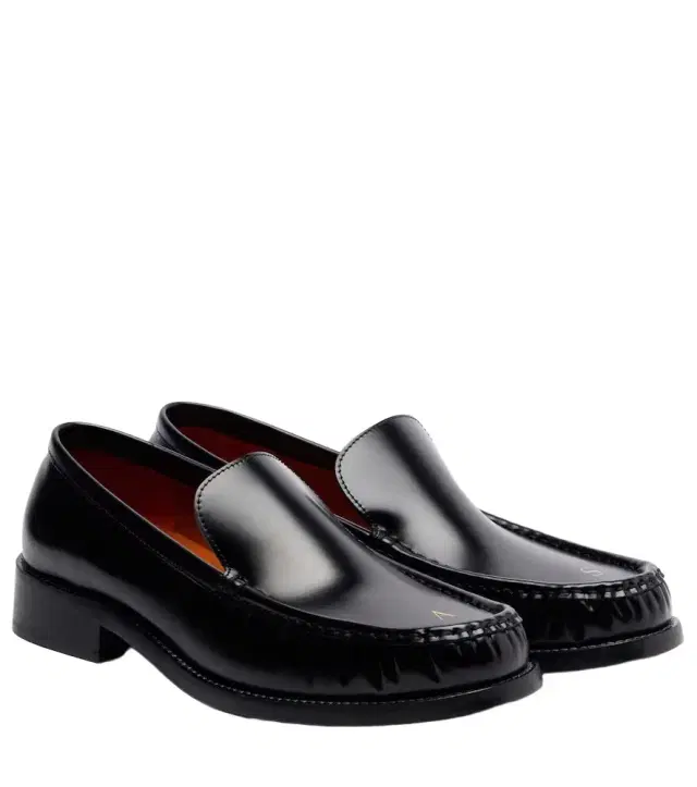 Leather loafers