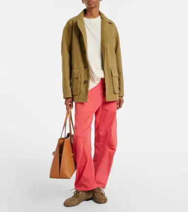 Nili Lotan Shon cotton barrel-leg pants | Thumbnail 2 Nili Lotan Shon cotton barrel-leg pants | Thumbnail 2