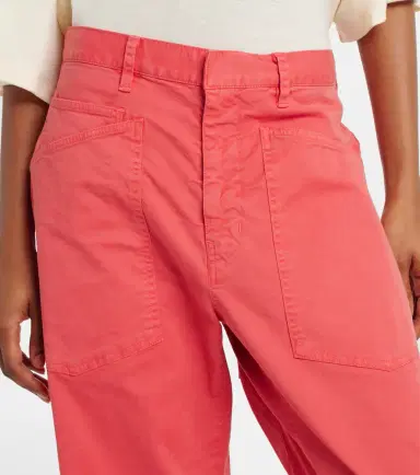 Nili Lotan Shon cotton barrel-leg pants | Thumbnail 3 Nili Lotan Shon cotton barrel-leg pants | Thumbnail 3