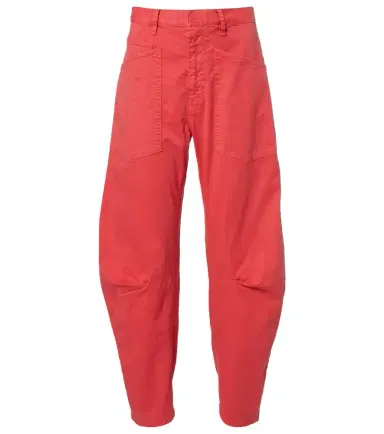 Nili Lotan Shon cotton barrel-leg pants | Thumbnail 1 Nili Lotan Shon cotton barrel-leg pants | Thumbnail 1