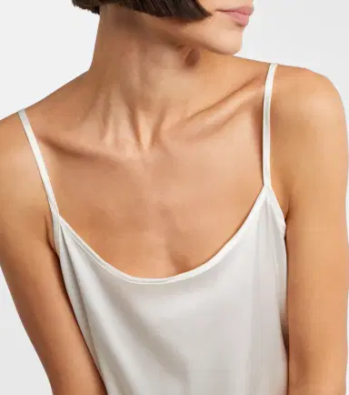 Staud Chloe lace-trimmed silk-blend satin camisole | Thumbnail 6
