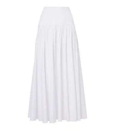 Staud Procida cotton poplin maxi skirt | Thumbnail 1
