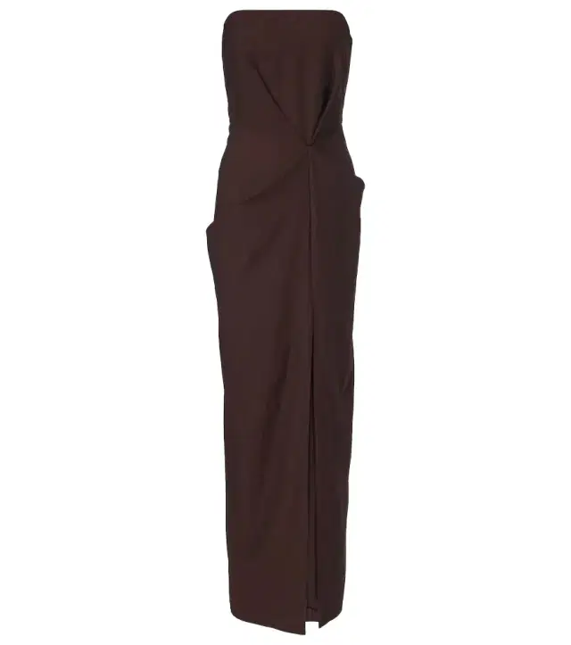 Staud Kara gathered gown