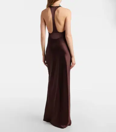 Staud Juanita satin gown | Thumbnail 4