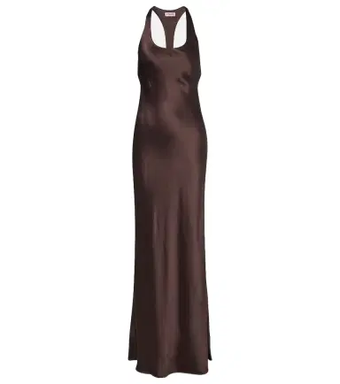 Staud Juanita satin gown | Thumbnail 1