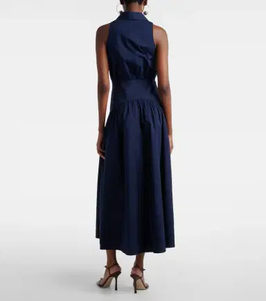 Staud Romy cotton midi dress | Thumbnail 5