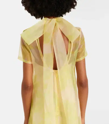 Staud Calluna organza maxi dress | Thumbnail 3