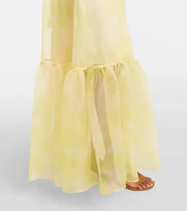 Staud Calluna organza maxi dress | Thumbnail 5