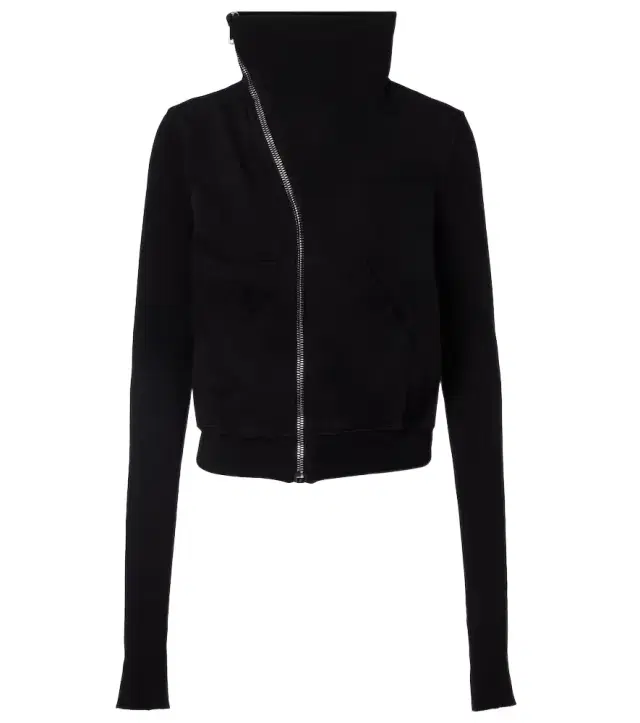 Belted cotton jersey sweatshirt