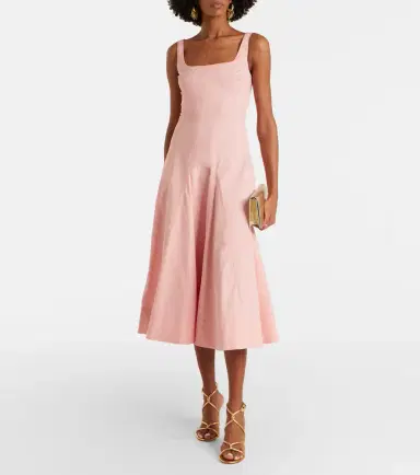 Staud Willow cotton midi dress | Thumbnail 3