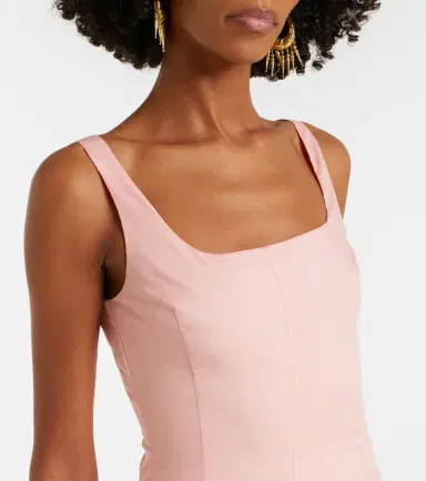 Staud Willow cotton midi dress | Thumbnail 4
