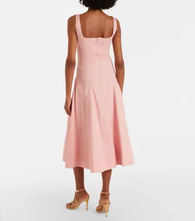 Staud Willow cotton midi dress | Thumbnail 5