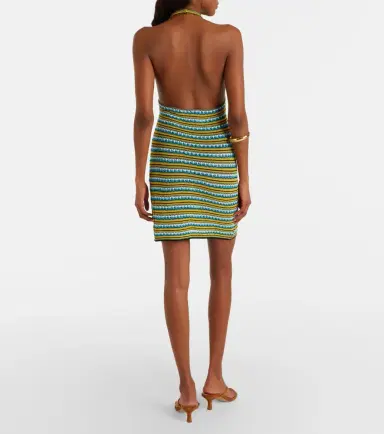 Staud Greta striped cotton minidress | Thumbnail 4 Staud Greta striped cotton minidress | Thumbnail 4