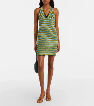Staud Greta striped cotton minidress | Thumbnail 5 Staud Greta striped cotton minidress | Thumbnail 5