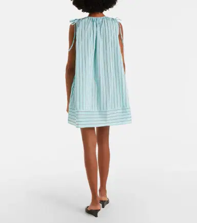 Staud Elena cotton-blend minidress | Thumbnail 2