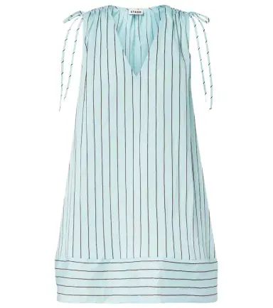 Staud Elena cotton-blend minidress | Thumbnail 1