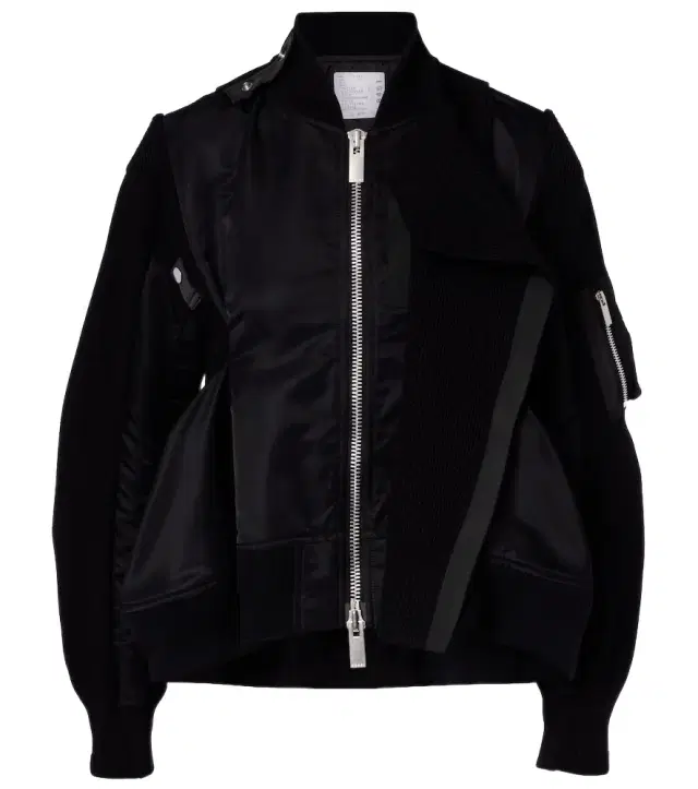 Sacai Paneled blouson jacket
