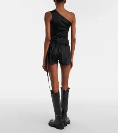Rick Owens DRKSHDW Fog satin shorts | Thumbnail 5