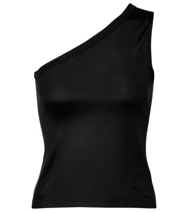 Ziggy one-shoulder jersey top