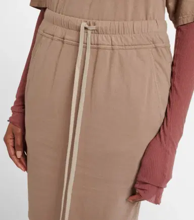 Rick Owens Cotton jersey maxi skirt | Thumbnail 2