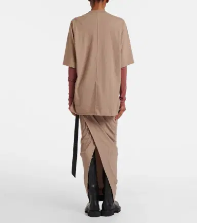Rick Owens Cotton jersey maxi skirt | Thumbnail 3