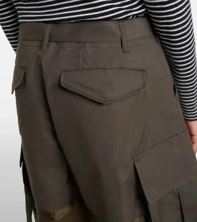 Sacai Paneled cotton cargo pants | Thumbnail 6