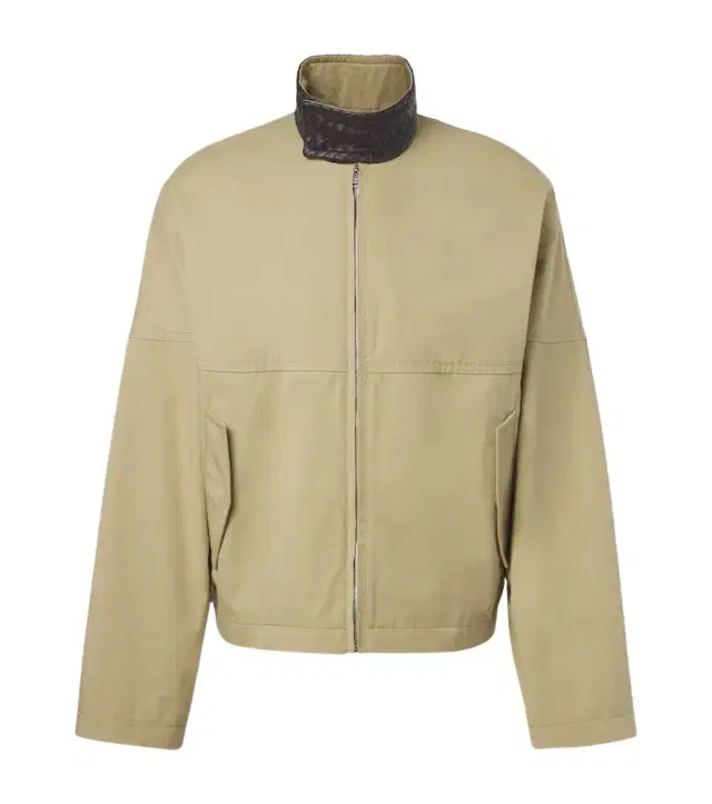 Bottega Veneta Intrecciato cotton blouson jacket