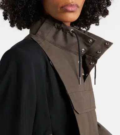 Sacai Paneled blouson jacket | Thumbnail 7