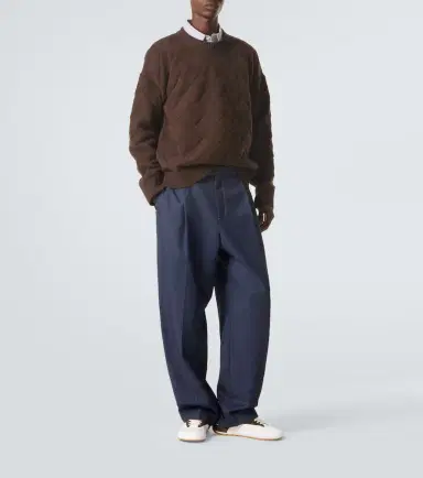 Bottega Veneta Orbit Flash suede-trimmed sneakers | Thumbnail 7 Bottega Veneta Orbit Flash suede-trimmed sneakers | Thumbnail 7