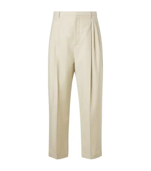 Bottega Veneta Wool and cotton gabardine suit pants