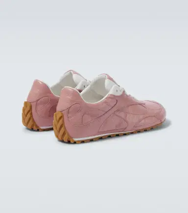 Bottega Veneta Orbit Flash leather sneakers | Thumbnail 4