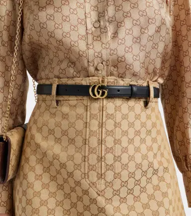 Gucci GG Marmont leather belt | Thumbnail 3 Gucci GG Marmont leather belt | Thumbnail 3
