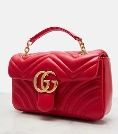 Gucci GG Marmont Small leather shoulder bag | Thumbnail 2
