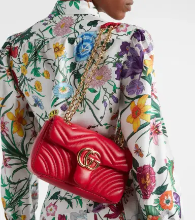 Gucci GG Marmont Small leather shoulder bag | Thumbnail 5