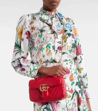 Gucci GG Marmont Small leather shoulder bag | Thumbnail 6