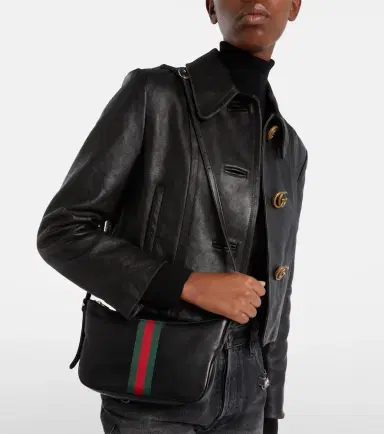 Gucci Lunetta Small leather crossbody bag | Thumbnail 2