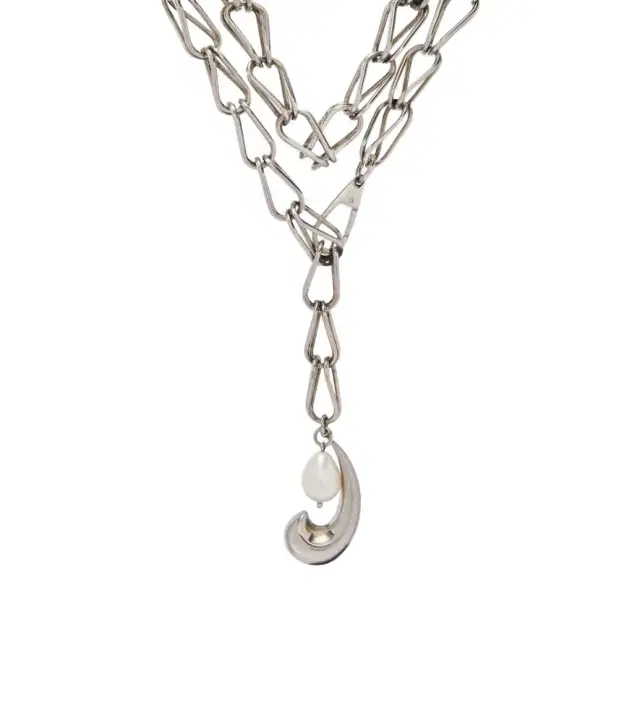 Etro Embellished chain necklace
