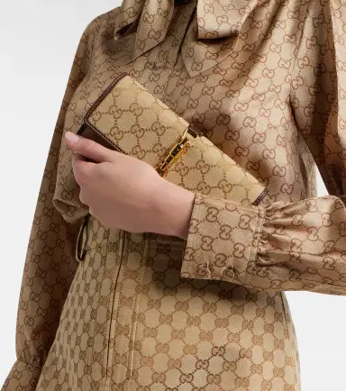 Gucci Jackie GG Canvas clutch | Thumbnail 7 Gucci Jackie GG Canvas clutch | Thumbnail 7