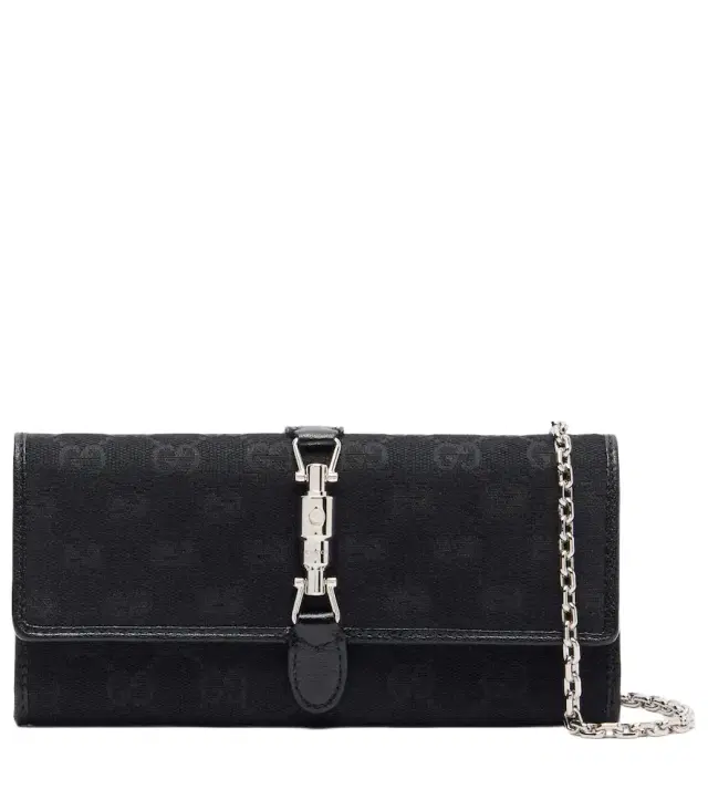 Gucci Jackie GG Canvas clutch