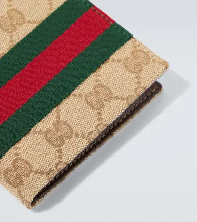 Gucci GG Canvas Web Stripe bifold wallet | Thumbnail 3 Gucci GG Canvas Web Stripe bifold wallet | Thumbnail 3