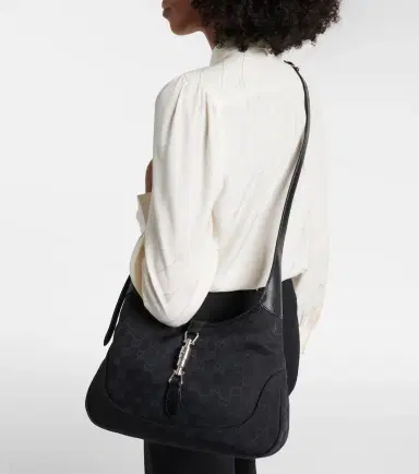 Gucci Jackie 1961 Small canvas shoulder bag | Thumbnail 6