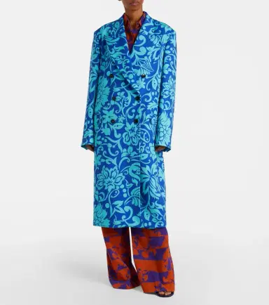 Dries Van Noten Rosea printed coat | Thumbnail 4 Dries Van Noten Rosea printed coat | Thumbnail 4