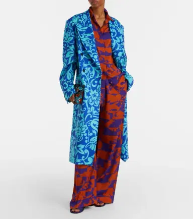 Dries Van Noten Rosea printed coat | Thumbnail 5 Dries Van Noten Rosea printed coat | Thumbnail 5
