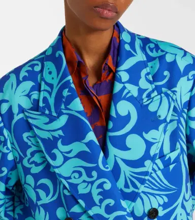 Dries Van Noten Rosea printed coat | Thumbnail 6 Dries Van Noten Rosea printed coat | Thumbnail 6