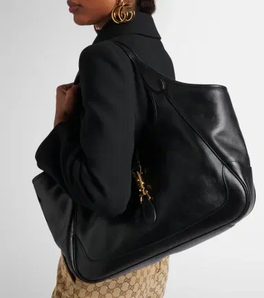 Gucci Mercato Medium leather tote bag | Thumbnail 6