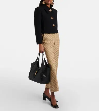 Gucci Mercato Medium leather tote bag | Thumbnail 7