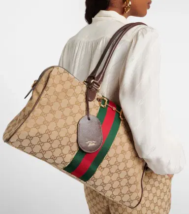 Gucci Borsetto GG Canvas Large duffel bag | Thumbnail 7