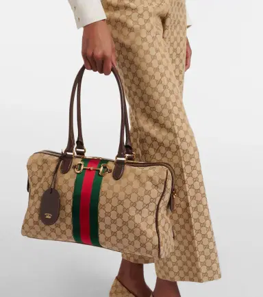 Gucci Borsetto GG Canvas Large duffel bag | Thumbnail 8